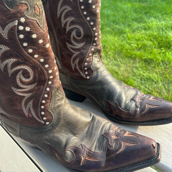 Old Gringo Men’s sz 11D Brown Embroidered Leather Western Rodeo cowboy Boots main image 14